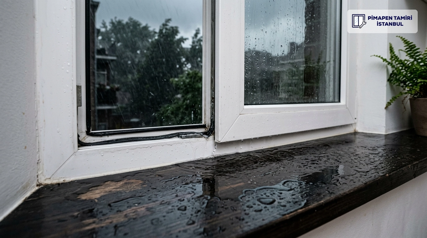 Pimapen Pencere Yağmur Suyu Alıyor